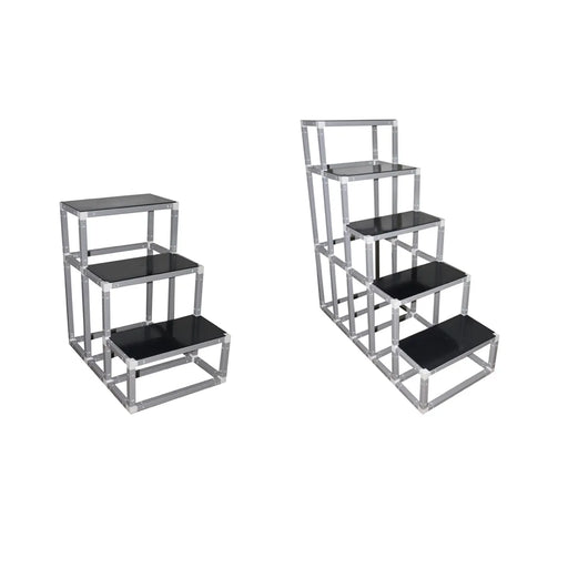 Giri Plastic Golu Padi Extension- 3C To 5C | 3 Compact To 5 Compact Golu Stand/ Multi Purpose Navratri Golu Rack - Kolupadi Extension