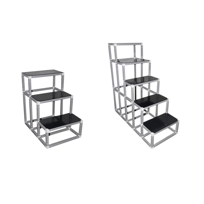 Giri Plastic Golu Padi Extension- 3C To 5C | 3 Compact To 5 Compact Golu Stand/ Multi Purpose Navratri Golu Rack - Kolupadi Extension