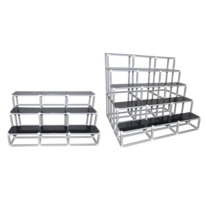 Giri Plastic Golu Padi Extension- 3T To 5T | 3 Triple To 5 Triple Golu Stand/ Multi Purpose Navratri Golu Rack - Kolupadi Extension