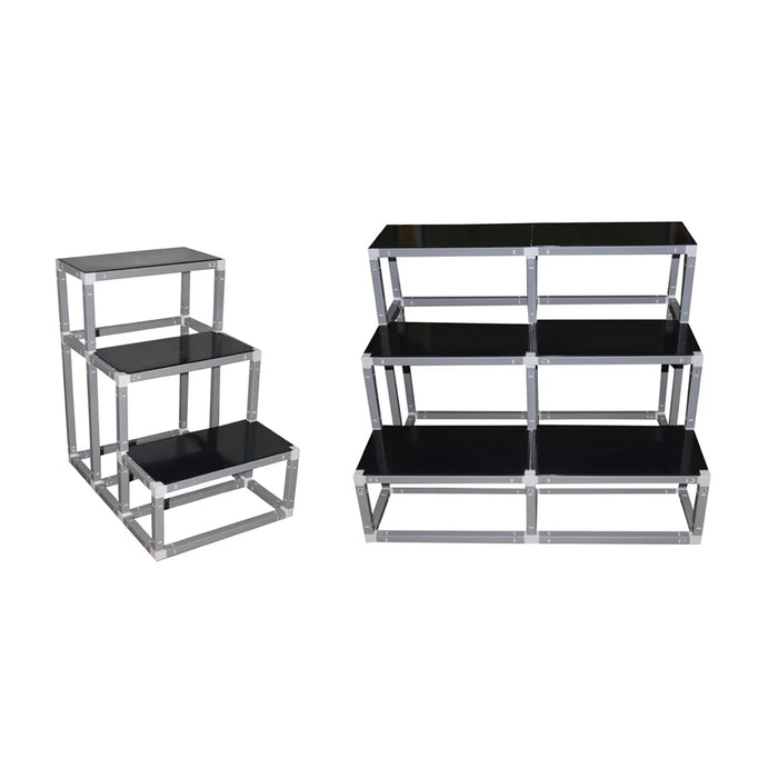 Giri Plastic Golu Padi Extension- 3C To 3R | 3 Compact To 3 Regular Golu Stand/ Multi Purpose Navratri Golu Rack - Kolupadi Extension