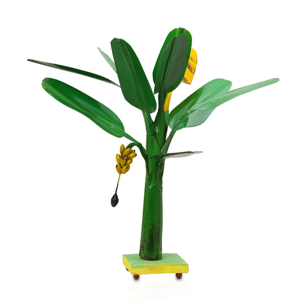 Banana Tree - 9 x 3 Inches | Artificial Banana Tree/ Artificial Tree for Decoration