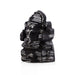 Vinayagar Sitting On Base Murti - 7 x 2 Inches | Soft Stone Ganesha Idol / Ganapathi Statue For Home & Pooja - Stone Murties