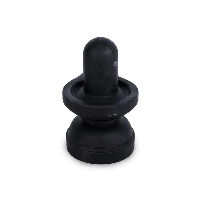 Shivling - 5 X 4 Inches | Soft Stone Shivaling Idol/ Shiva Lingam Statue For Home Temple