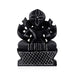 Ganesha Murti- 8 x 6 Inches | Soft Stone Vinayakar Idol /Ganapathi Sculpture For Home Decor - Stone Murties