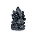 Ganesh Murti - 4.5 x 2.75 Inches | Soft Stone Ganpati Murti/ Sitting Vinayaka Statue for Pooja - Stone Murties