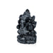 Ganesh Murti - 4.5 x 2.75 Inches | Soft Stone Ganpati Murti/ Sitting Vinayaka Statue for Pooja - Stone Murties