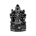 Vinayagar Sitting On Base Murti - 5.5 x 3.75 Inches | Soft Stone Ganesha Idol / Ganapathi Statue For Home & Pooja - Stone Murties