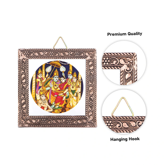 Photo Frame - 4 x 4 Inches | Picture Frame/ Photo Wall Hanging for Home/ Assorted Design - Wall Hanging