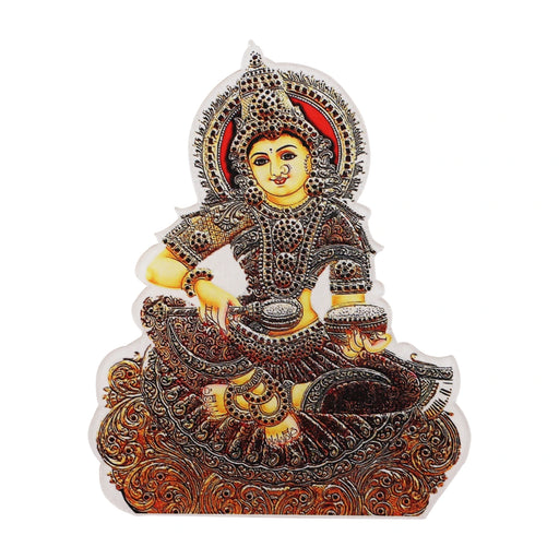 Acrylic Magnet Deity - 4.5 x 3.5 Inches | Magnetic Acrylic Picture/ Fridge Magnet Deity Design for Pooja/ Assorted Design - Fridge Magnet