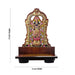 Sri Chakra Design Manai Palagai With Balaji Photo Frame - 4 x 3 Inches | Bajot With Picture Frame for Pooja/ 50 Gms - Pooja Aasan & Bajot & Pooja Mat