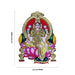 Lakshmi Idol Fridge Magnet - 3.5 x 2.5 Inches | Laxmi Idol Photo Magnet/ Laxmi Murti Picture Magnet for Home - Fridge Magnet