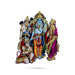 Ram Darbar Murti Fridge Magnet - 3.5 x 2.5 Inches | Ram Darbar Idol Photo Magnet/ Picture Magnet for Home - Fridge Magnet