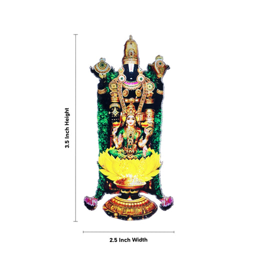 Perumal Lakshmi Fridge Magnet - 3.5 x 2.5 Inches | Photo Magnet/ Picture Magnet for Home - Fridge Magnet
