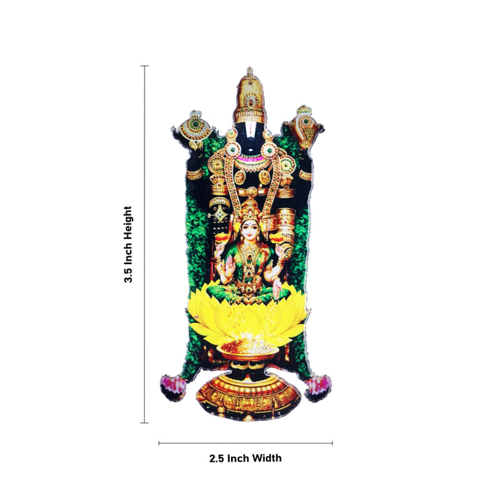 Perumal Lakshmi Fridge Magnet - 3.5 x 2.5 Inches | Photo Magnet/ Picture Magnet for Home - Fridge Magnet