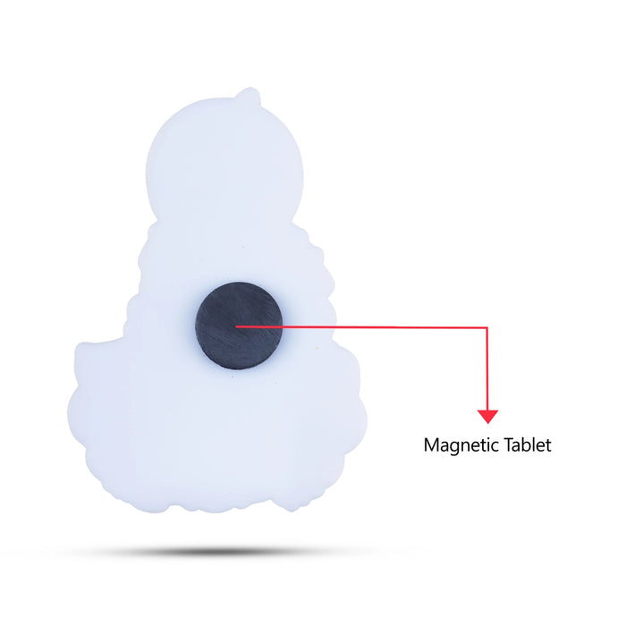 Annapoorani Fridge Magnet - 3.5 x 2.5 Inches | Photo Magnet/ Picture Magnet for Home - Fridge Magnet