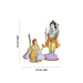 Rama Idol With Tyagaraja Fridge Magnet - 3.5 x 2.5 Inches | Ramar Statue Photo Magnet/ Picture Magnet for Home - Fridge Magnet