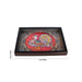 Serving Tray - 1.5 x 12 x 9 Inches | Peacock Designed Kitchen Tray/ Decorative Plate for Home - Pooja Plate & Tray