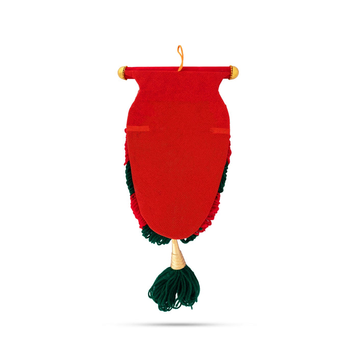 Nettipattam Wall Hanging - 13 x 6.5 Inches | Decorative Nettipattam/ Decorative Hanging for Wall Decoration