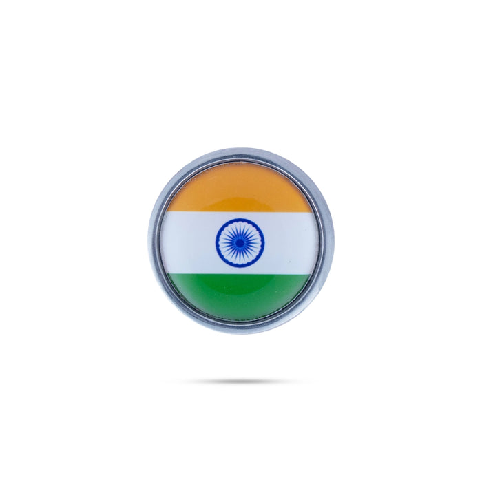 Magnet National Flag - 1 Inch | Magnetic Indian Flag Badge/ Magnet Indian National Flag Lapel for Clothes