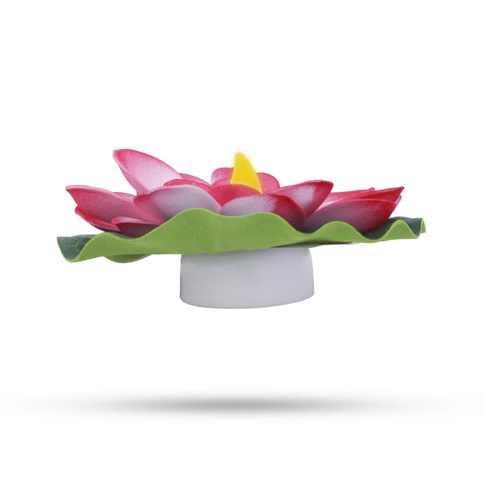 Lotus Water Floating Lamp - 1.5 x 4 Inches | Lotus Floating Lamp for Home Decor