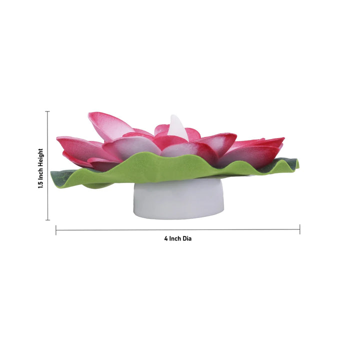 Lotus Water Floating Lamp - 1.5 x 4 Inches | Lotus Floating Lamp for Home Decor