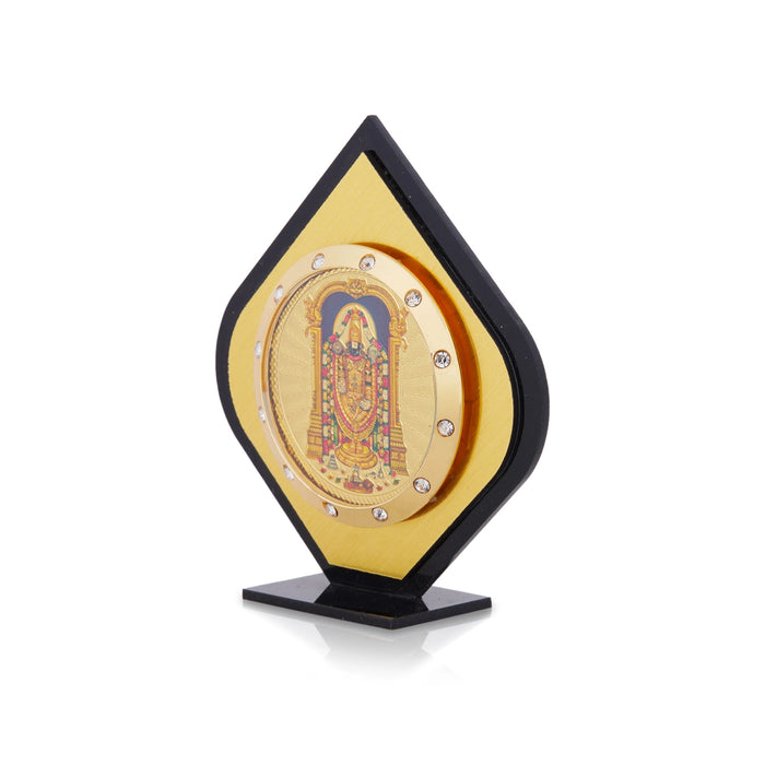 Balaji Acrylic Photo Stand - 3 x 2.5 Inches | Acrylic Car Stand/ Acrylic Picture Stand for Car Decor - Hindu God Photos & Frames