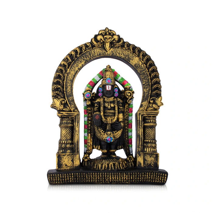 Balaji Murti - 9 x 6.5 Inches | Balaji Statue/ Balaji Idol for Pooja