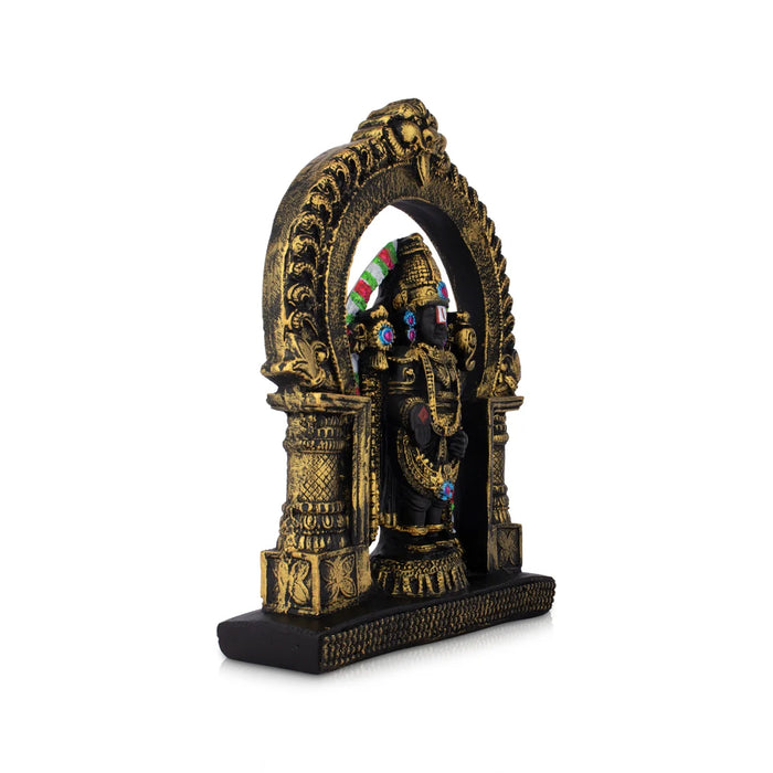 Balaji Murti - 9 x 6.5 Inches | Balaji Statue/ Balaji Idol for Pooja