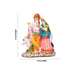 Radha Krishna Murti with Cow - 11 x 8 Inches | Radha Krishna Idol for Pooja - Fibre Murties