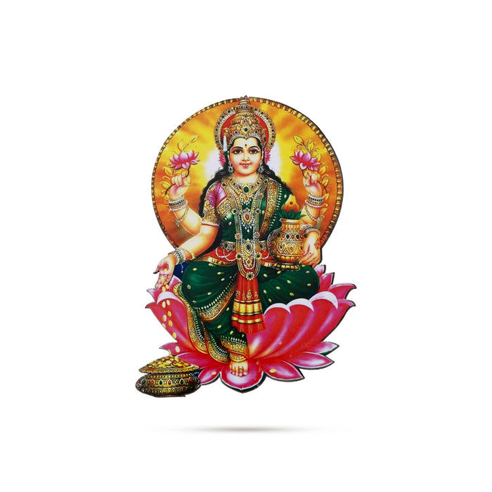 Deity Design Wooden Fridge Magnet- 5 X 2.75 Inches | Photo Magnet/ Picture Magnet For Home Decoration, Gifting - Fridge Magnet
