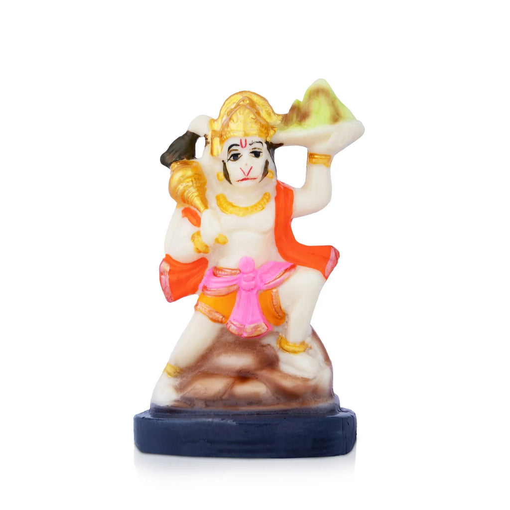 Hanuman Statue - 4.5 x 2.5 Inches | Anjaneya Statue for Pooja