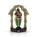 Murugan Statue With Arch - 14 x 10.5 Inches | Resin Statue/ Murugan Idol for Pooja - Fibre Murties