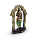 Murugan Statue With Arch - 14 x 10.5 Inches | Resin Statue/ Murugan Idol for Pooja - Fibre Murties