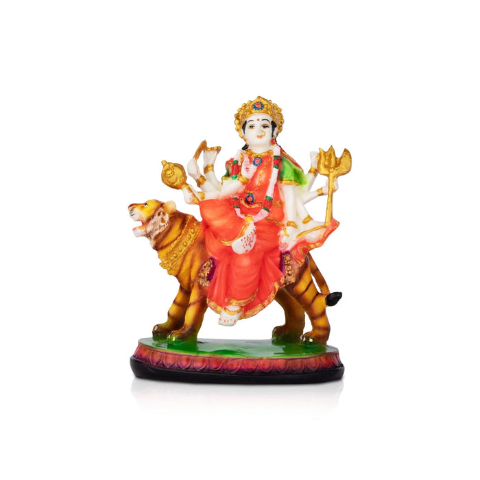 Durga Murti - 8 x 6 Inches | Resin Statue/ Durga Mata for Pooja