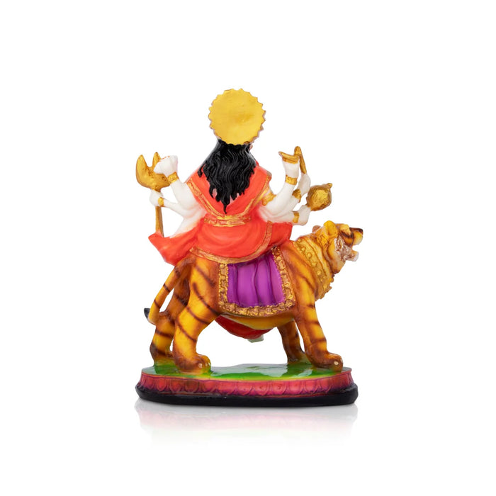 Durga Murti - 8 x 6 Inches | Resin Statue/ Durga Mata for Pooja