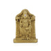 Balaji Murti - 3 Inch | Resin Tirupati Balaji Idol/ Brass Polish Balaji Statue for Pooja/ Assorted Design - Fibre Murties