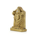 Balaji Murti - 3 Inch | Resin Tirupati Balaji Idol/ Brass Polish Balaji Statue for Pooja/ Assorted Design - Fibre Murties