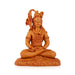 Shivan Statue - 11 x 8.5 Inches | Resin Statue/ Wood Finish Shiva Statue for Pooja - Fibre Murties