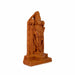 Balaji Murti - 9 x 4.5 Inches | Wooden Polish Balaji Statue/ Balaji Idol for Pooja - Fibre Murties