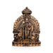 Mayil Murugan Statue - 5 x 4 Inches | Resin Statue/ Copper Polish Peacock Murugan Idol for Pooja/ 310 Gms Approx - Fibre Murties