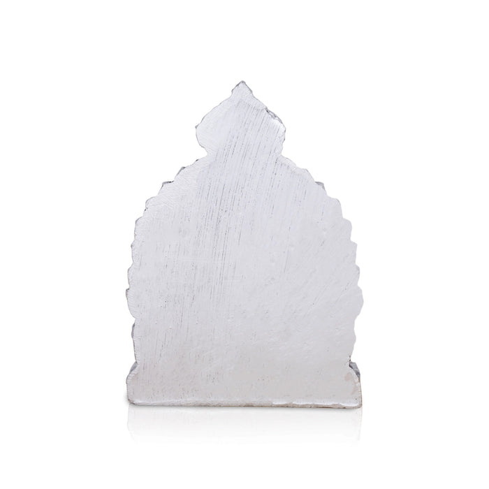 Mayil Murugan Statue - 5 x 4 Inches | Resin Statue/ Stone Polish Peacock Murugan Idol for Pooja/ 310 Gms Approx - Fibre Murties