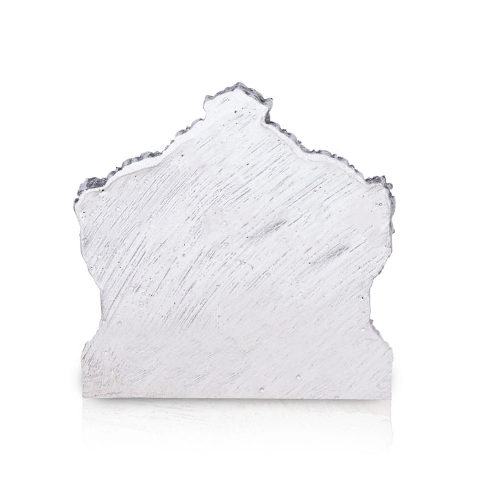 Murugan Valli Deivanai Statue - 5 x 5 Inches | Resin Statue/ Stone Polish Murugan Valli Deivanai Idol for Pooja - Fibre Murties