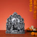 Ram Darbar Murti with Arch - 5.5 x 5 Inches | Resin Statue/ Stone Polish Ram Darbar Idol for Pooja/ 545 Gms - Fibre Murties