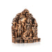 Ram Darbar Murti with Arch - 5.5 x 5 Inches | Resin Statue/ Copper Polish Ram Darbar Idol for Pooja/ 545 Gms - Fibre Murties