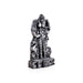 Mayil Murugan Statue - 8 x 4.5 Inches | Resin Statue/ Stone Polish Peacock Murugan Idol for Pooja/ 610 Gms Approx - Fibre Murties