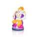 Ganesh Murti Sitting On Lotus - 4.5 x 2.5 Inches | Marble Murti/ Ganpati Murti/ Ganesh Idol for Pooja - Fibre Murties