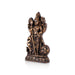 Murugan Statue With Peacock-7.5 x 4 Inches | Resin Murugan Murti/Copper Polish Standing Murugan Silai for Pooja - Fibre Murties