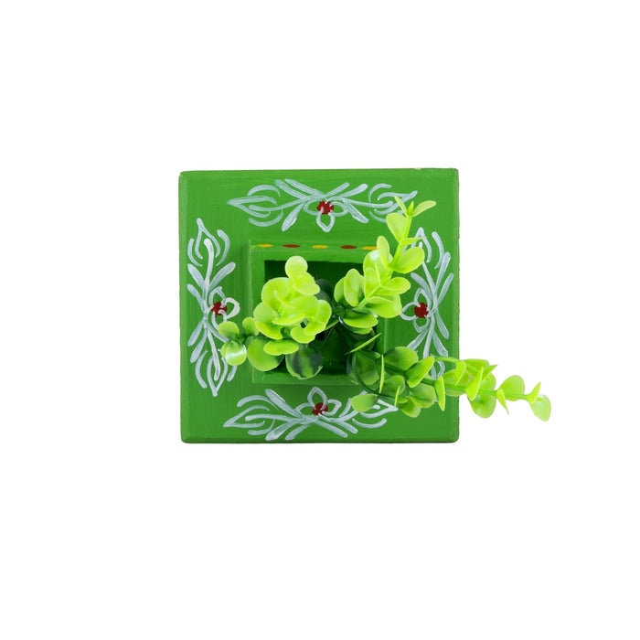 Tulasi Maadam Kondapalli Bommalu - 7 x 4 Inches | Wooden Golu Doll/Kolu Bommai For Navaratri Golu Display