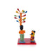 Balloon Seller Kondapalli Toy - 10 x 5.25 Inches | Wooden Statue/ Handmade Showpiece for Home Decor - Kondapalli Wooden Toys