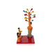 Balloon Seller Kondapalli Toy - 10 x 5.25 Inches | Wooden Statue/ Handmade Showpiece for Home Decor - Kondapalli Wooden Toys